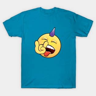 Rock On Emoji T-Shirt